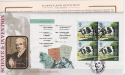 1999-09-21 Science & Invention Jenner Official FDC (90830)