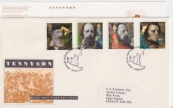 1992-03-10 Tennyson Stamps Isle of Wight FDC (90854)