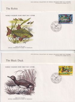 1976 Yugoslavia Wildlife Stamps x 3 FDC (90868)