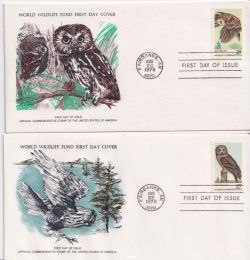 1978 USA World Wildlife Stamps x 4 FDC (90897)