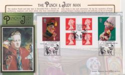 2001-09-04 Punch and Judy Booklet London FDC (90948)