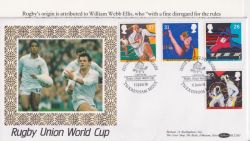 1991-06-11 Sport Stamps Rugby Twickenham FDC (90957)
