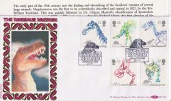 1991-08-20 Dinosaurs Stamps Dorchester FDC (90960)