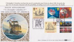 1992-04-07 Europa Stamps Greenwich SE10 FDC (90967)