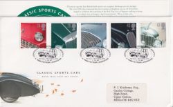 1996-10-01 Classic Sports Cars Solihull W Midlands FDC (91014)