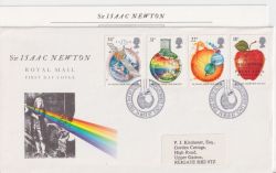 1987-03-24 Isaac Newton Stamps Woolsthorpe FDC (91060)