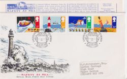 1985-06-18 Safety At Sea Stamps Hythe FDC (91062)