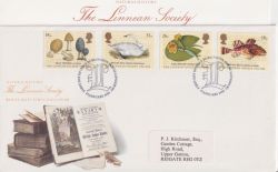1988-01-19 Linnean Society Stamps London W1 FDC (91081)