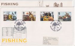 1981-09-23 Fishing Industry Stamps Billingsgate FDC (91097)