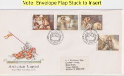 1985-09-03 Arthurian Legend Stamps Tintagel FDC (91102)