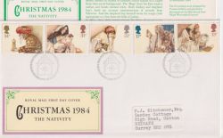 1984-11-20 Christmas Stamps Bethlehem FDC (91106)