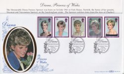 1998-02-03 Princess Diana London W8 BLCS138 FDC (91157)