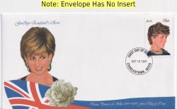 1997-09-19 Nevis Princess Diana FDC (91161)