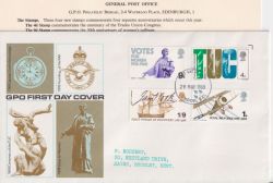 1968-05-29 Anniversaries Stamps London EC FDC (91240)