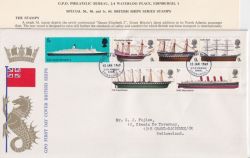 1969-01-15 British Ships Stamps Bureau FDC (91243)