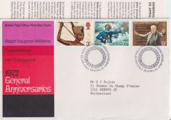 1972-04-26 Anniversaries Stamps Bureau FDC (91273)