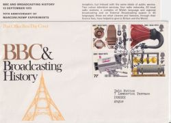 1972-09-13 BBC Broadcasting Stamps London W1 FDC (91277)