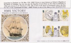 1993-02-16 HMS Victory Timekeepers Portsmouth FDC (91310)