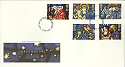 1992-11-10 Stained Glass Windows Christmas FDC (9137)