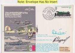 1975-11-11 RNSC21 Raid on Taranto Signed ENV (91434)