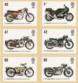 2005-07-19 PHQ 277 Motorcycles 6v Mint Cards (91442)