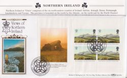 1994-07-26 N Ireland Booklet Pane Mourne FDC (91453)