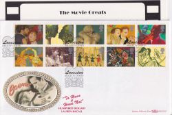 1995-03-21 Greetings Stamps Loveston Silk FDC (91463)