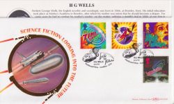 1995-06-06 Science Fiction Starboard Way Silk FDC (91469)