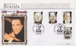 1997-05-13 Tales of Terror Stamps Dracula Silk FDC (91500)