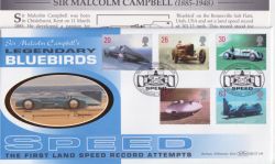 1998-09-29 Speed Records Stamps Silverstone FDC (91519)