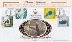 1999-03-02 Patients Florence Nightingale Silk FDC (91528)