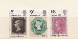1970-09-18 Philympia Stamps Used Set (91576)