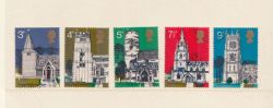 1972-06-21 Village Churches Stamps Used Set (91579)