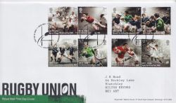 2021-10-19 Rugby Union Stamps T/House FDC (91596)