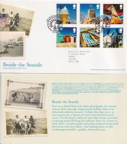 2007-05-15 Beside the Seaside Stamps Blackpool FDC (92343)