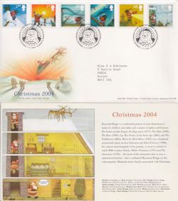 2004-11-02 Christmas Stamps Bethlehem FDC (92348)