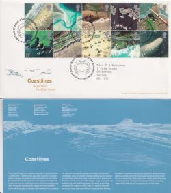 2002-03-19 Coastlines Stamps Coast Poolewe FDC (92379)