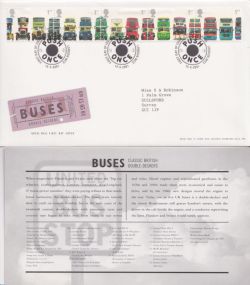 2001-05-15 Double Deckers Covent Garden WC2 FDC (92400)