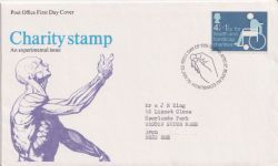 1975-01-22 Charity Stamp Bureau FDC (92403)