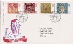 1976-11-24 Christmas Stamps Bureau FDC (92406)