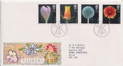 1987-01-20 Flowers Stamps Bureau FDC (92421)