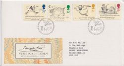 1988-09-06 Edward Lear Stamps Bureau FDC (92436)