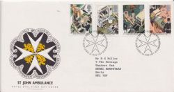 1987-06-16 St John Ambulance Bureau FDC (92442)