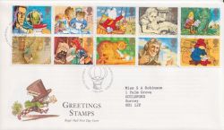 1994-02-01 Greetings Stamps Bureau FDC (92471)