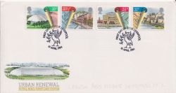 1984-04-10 Urban Renewal Stamps Liverpool FDC (92481)