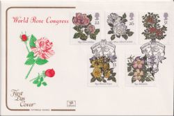 1991-07-16 Roses Stamps Rose Truro FDC (92642)