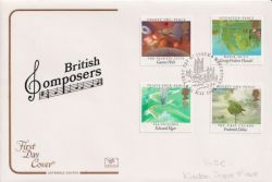 1985-05-14 British Composers Stamps Worcester FDC (92681)
