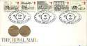 1984-07-31 Mailcoach Stamps Bath FDC (69027)