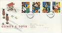 1989-05-16 Games & Toys Stamps FDC (9745)