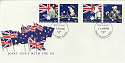1988-06-21 Australian Bicentenary Doubled Pair FDC (9826)